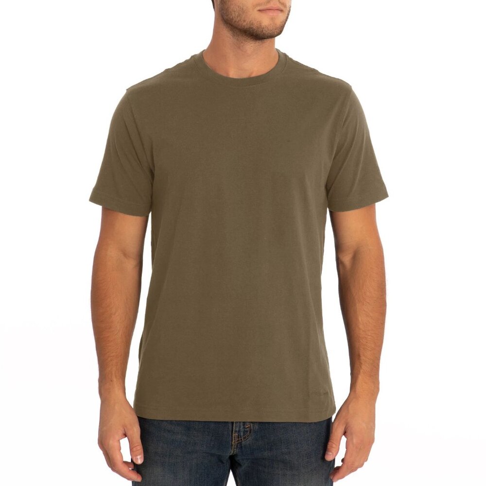 👕 Eddie Bauer Crew Neck T-Shirt Bundle - 2 NWT - Size L - Mushroom Brown